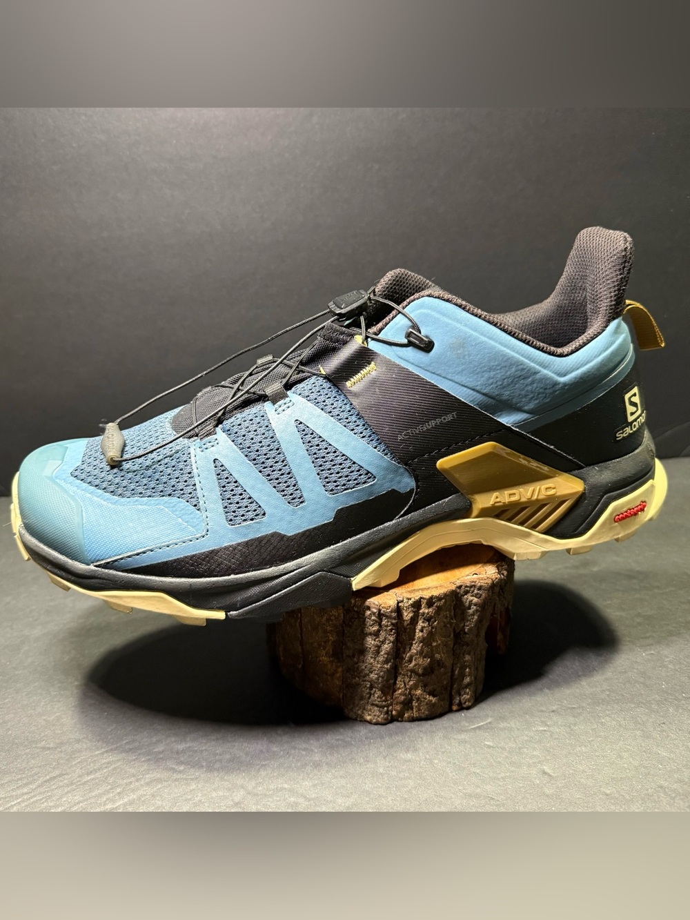 Solomon X Ultra 4 Men’s Blue Black Hiking Shoes Boots Size-13